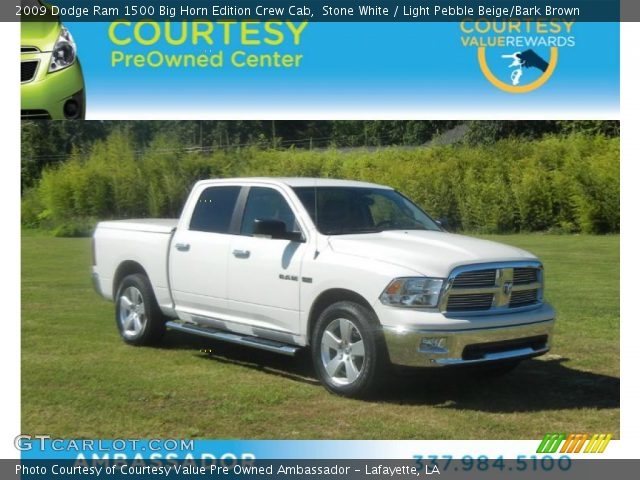 2009 Dodge Ram 1500 Big Horn Edition Crew Cab in Stone White