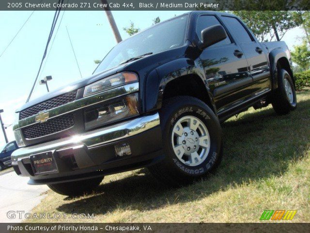 2005 Chevrolet Colorado Z71 Crew Cab 4x4 in Black