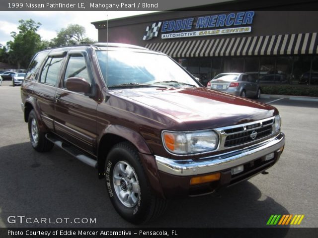 1999 Nissan Pathfinder LE in Mahogany Pearl
