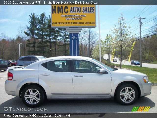 2010 Dodge Avenger R/T in Bright Silver Metallic