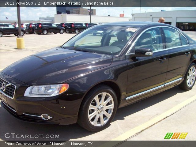 2011 Volvo S80 3.2 in Ember Black Metallic