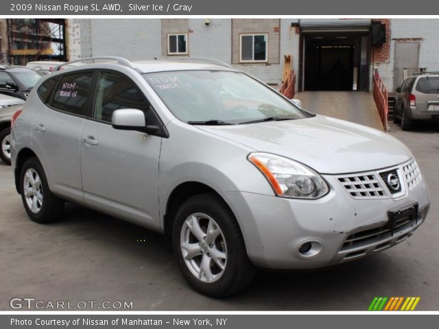 2009 Nissan Rogue SL AWD in Silver Ice