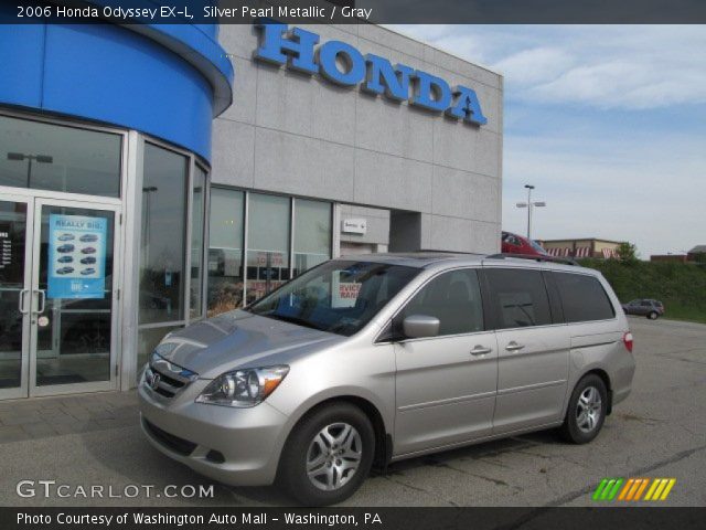 2006 Honda Odyssey EX-L in Silver Pearl Metallic