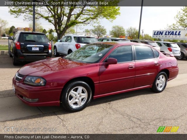 2005 Chevrolet Impala LS in Sport Red Metallic