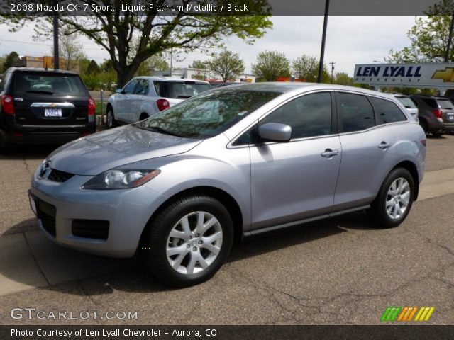 2008 Mazda CX-7 Sport in Liquid Platinum Metallic