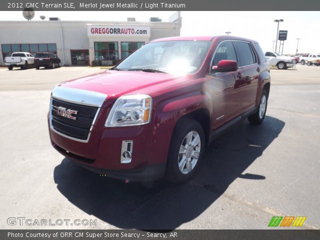 2012 GMC Terrain SLE in Merlot Jewel Metallic