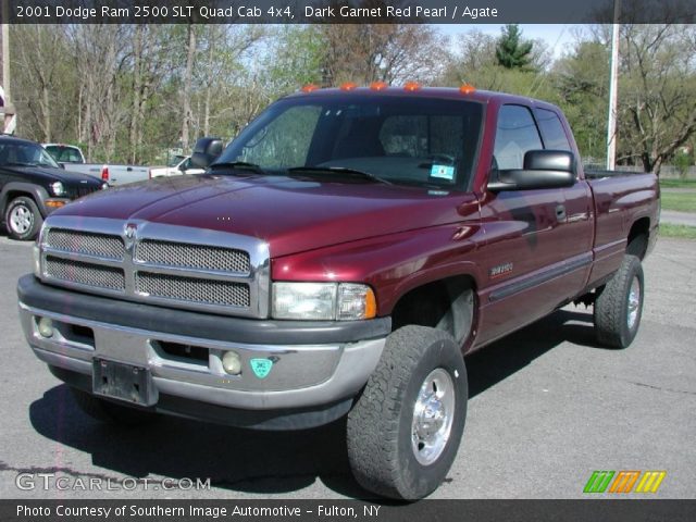 2001 Dodge Ram 2500 SLT Quad Cab 4x4 in Dark Garnet Red Pearl