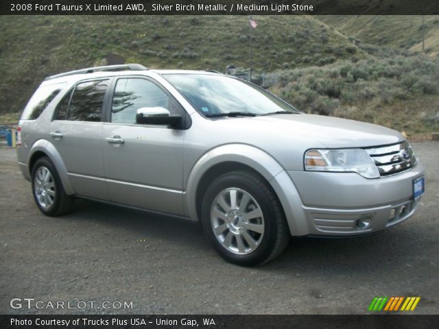 2008 Ford Taurus X Limited AWD in Silver Birch Metallic