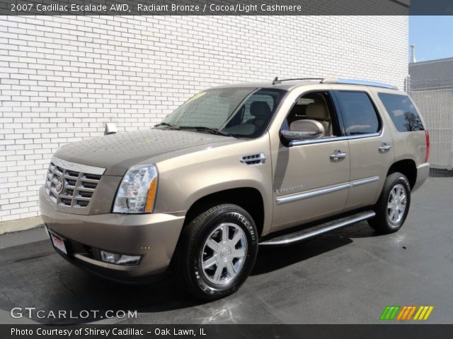 2007 Cadillac Escalade AWD in Radiant Bronze