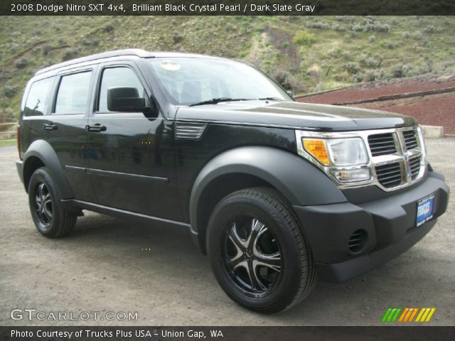 2008 Dodge Nitro SXT 4x4 in Brilliant Black Crystal Pearl