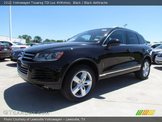 2012 Volkswagen Touareg TDI Lux 4XMotion in Black