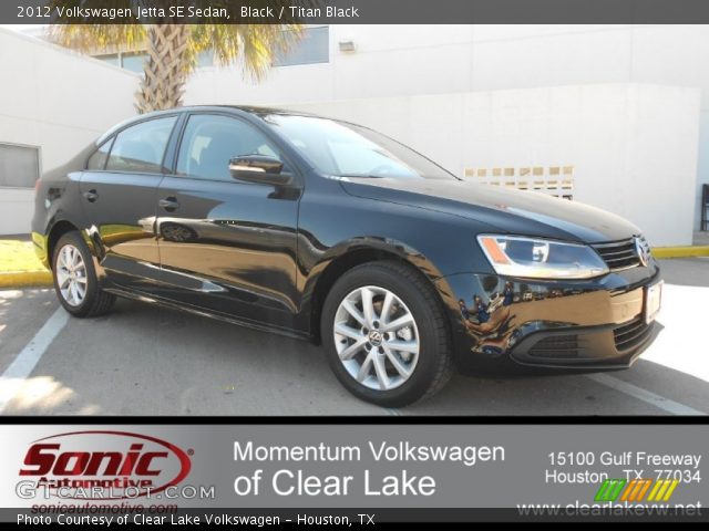 2012 Volkswagen Jetta SE Sedan in Black