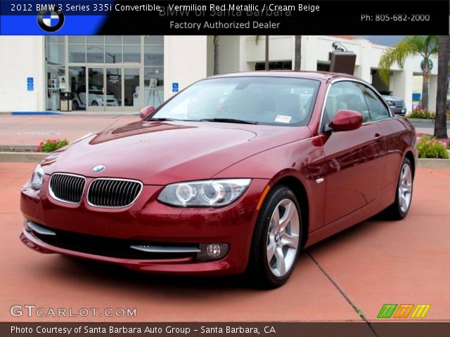 2012 BMW 3 Series 335i Convertible in Vermilion Red Metallic