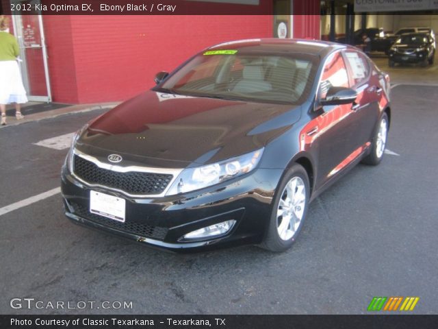 2012 Kia Optima EX in Ebony Black