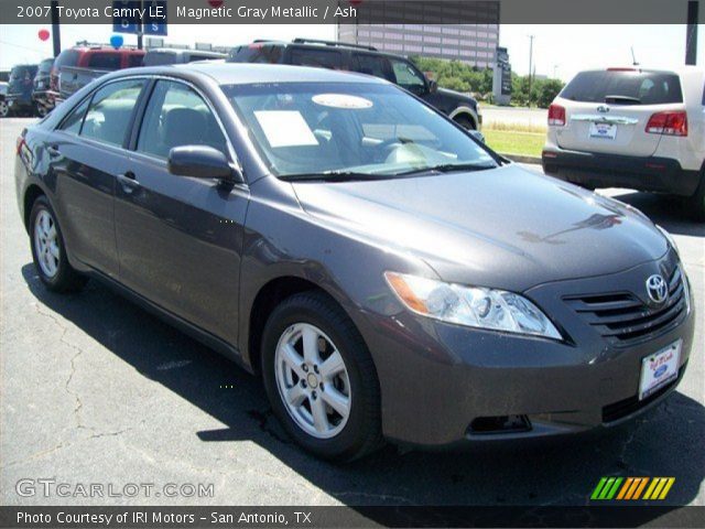 2007 Toyota Camry LE in Magnetic Gray Metallic