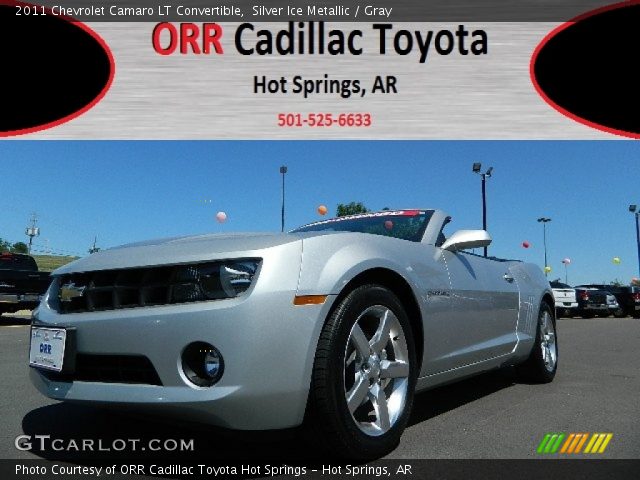 2011 Chevrolet Camaro LT Convertible in Silver Ice Metallic