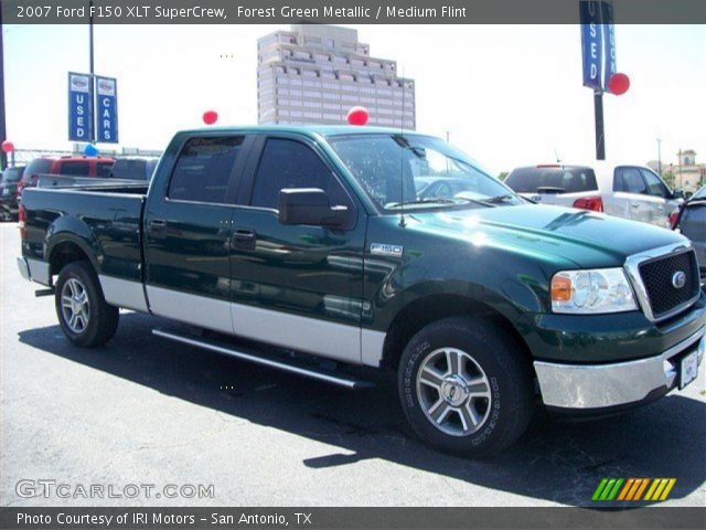 2007 Ford F150 XLT SuperCrew in Forest Green Metallic