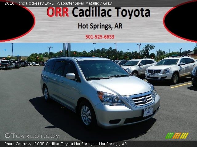 2010 Honda Odyssey EX-L in Alabaster Silver Metallic