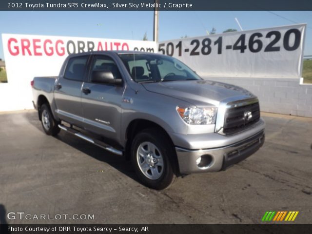2012 Toyota Tundra SR5 CrewMax in Silver Sky Metallic