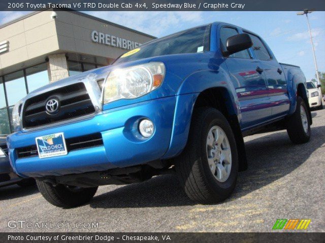 2006 toyota tacoma speedway blue #4 2006 toyota tacoma speedway blue #4