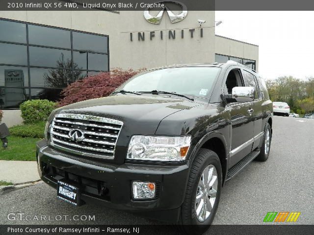 2010 Infiniti QX 56 4WD in Liquid Onyx Black