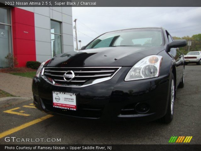 2012 Nissan Altima 2.5 S in Super Black