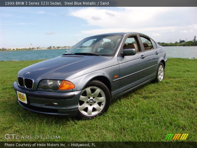 1999 BMW 3 Series 323i Sedan in Steel Blue Metallic