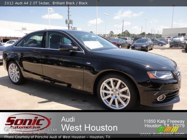 2012 Audi A4 2.0T Sedan in Brilliant Black