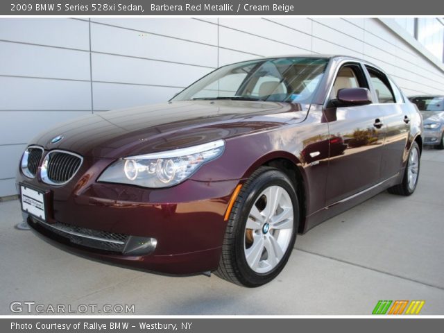 2009 BMW 5 Series 528xi Sedan in Barbera Red Metallic