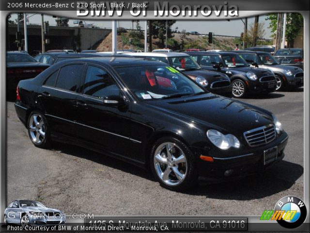 2006 Mercedes-Benz C 230 Sport in Black