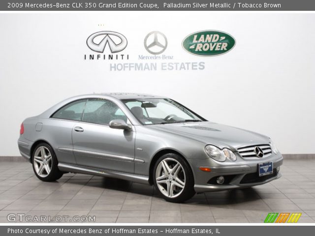 2009 Mercedes-Benz CLK 350 Grand Edition Coupe in Palladium Silver Metallic