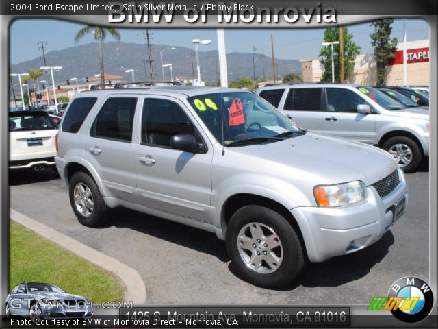 2004 Ford Escape Limited in Satin Silver Metallic
