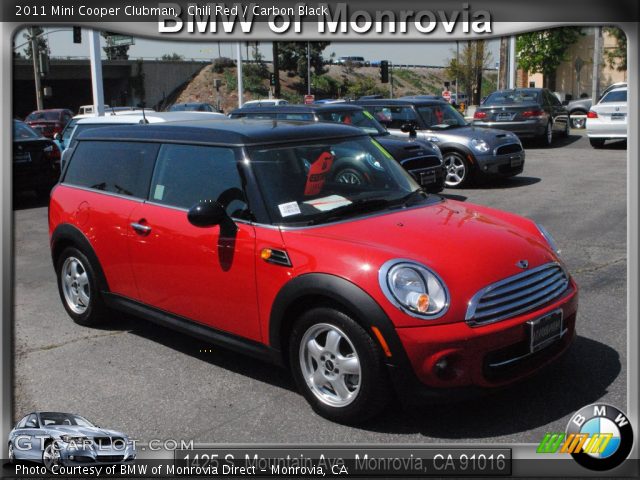 2011 Mini Cooper Clubman in Chili Red