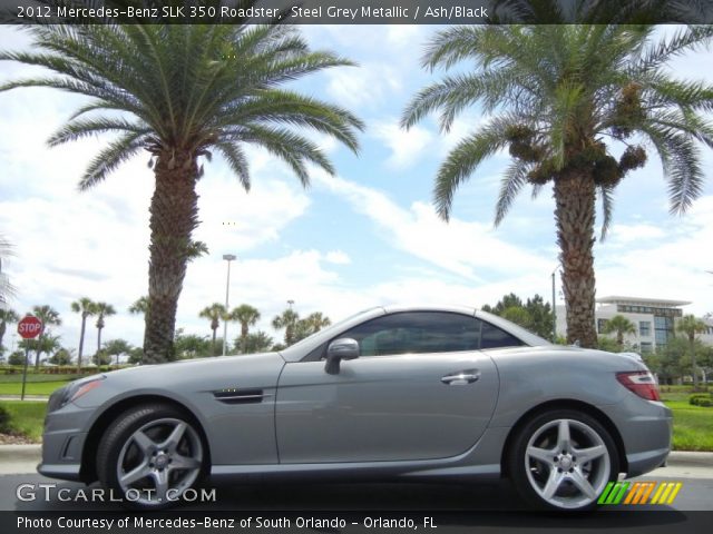 2012 Mercedes-Benz SLK 350 Roadster in Steel Grey Metallic