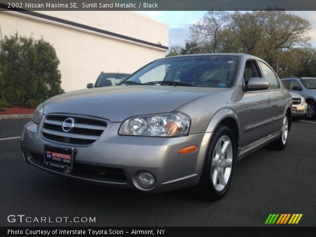 2002 Nissan Maxima SE in Sunlit Sand Metallic