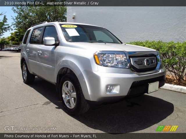 2010 Honda Pilot EX-L in Alabaster Silver Metallic