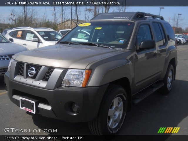 2007 Nissan Xterra X 4x4 in Desert Stone Metallic