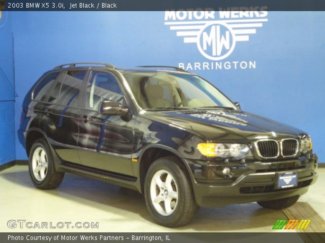 2003 BMW X5 3.0i in Jet Black