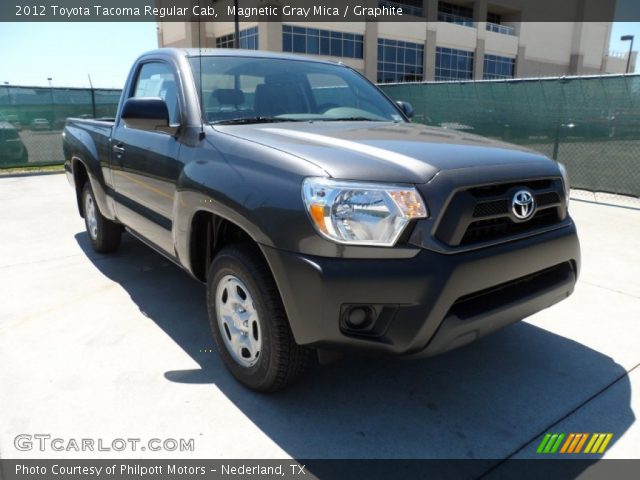 2012 Toyota Tacoma Regular Cab in Magnetic Gray Mica