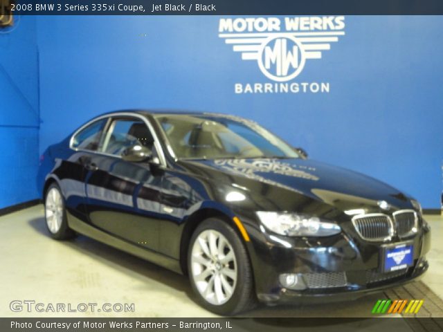 2008 BMW 3 Series 335xi Coupe in Jet Black