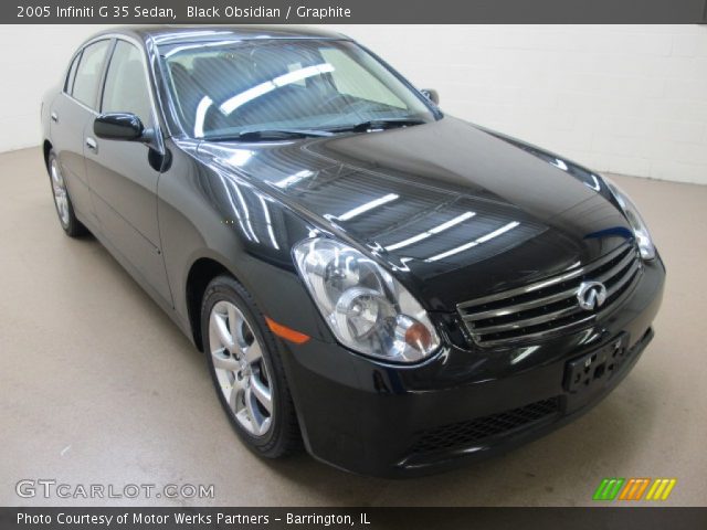 2005 Infiniti G 35 Sedan in Black Obsidian