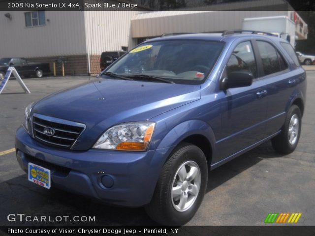 2008 Kia Sorento LX 4x4 in Spark Blue
