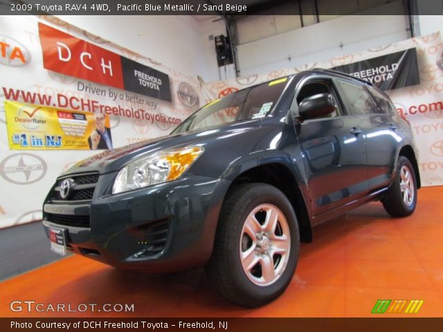 2009 Toyota RAV4 4WD in Pacific Blue Metallic