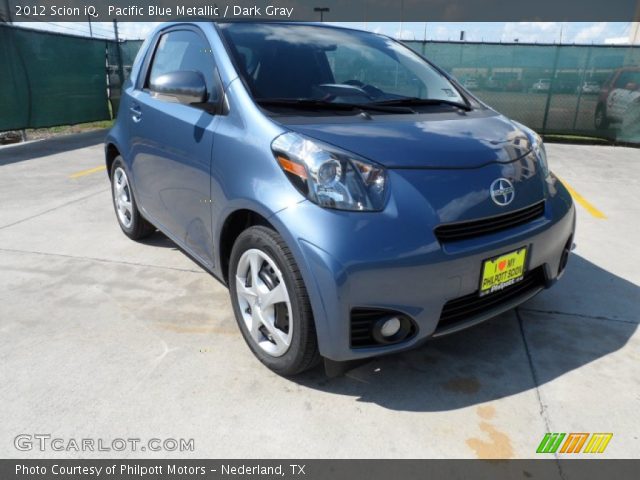 2012 Scion iQ  in Pacific Blue Metallic