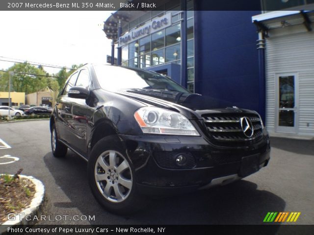 2007 Mercedes-Benz ML 350 4Matic in Black