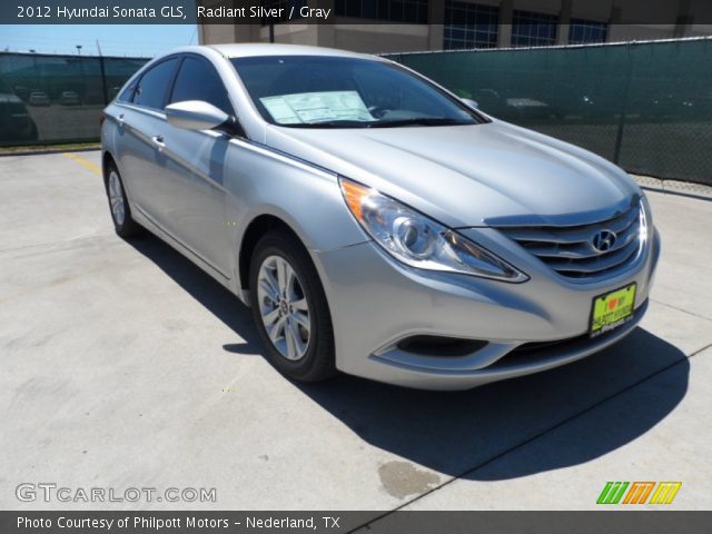 2012 Hyundai Sonata GLS in Radiant Silver