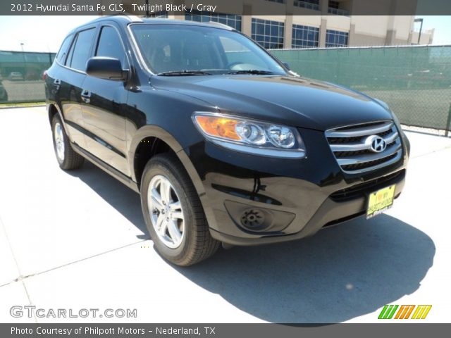 2012 Hyundai Santa Fe GLS in Twilight Black