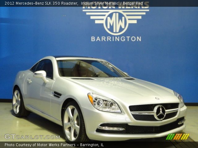 2012 Mercedes-Benz SLK 350 Roadster in Iridium Silver Metallic