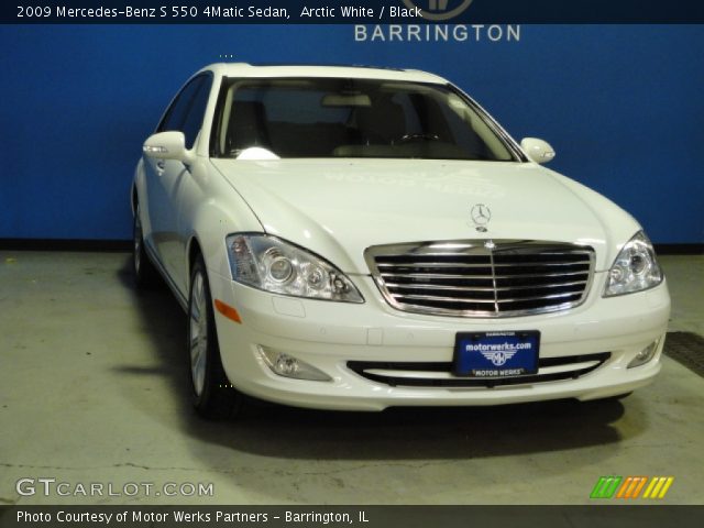 2009 Mercedes-Benz S 550 4Matic Sedan in Arctic White