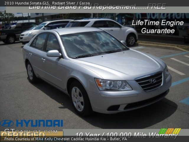 2010 Hyundai Sonata GLS in Radiant Silver